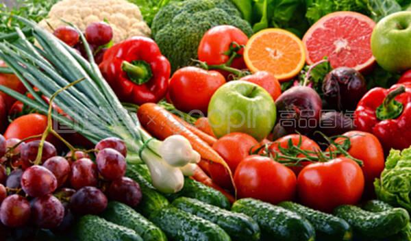 各種生有機蔬菜